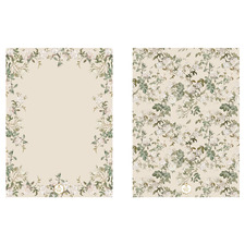 2 Piece Elegant Rose Kitchen Towel Set