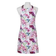 Birds & Blooms Cotton Apron