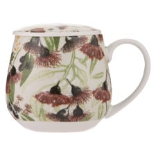 Trudy's Garden Silver Princess 430ml Mug with Infuser