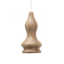 Fermetti Bulb B Replica Wooden Pendant Light