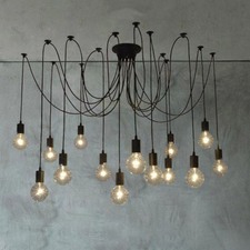 14 Heads Thomas Edison Bulb Chandelier Pendant Light Replica