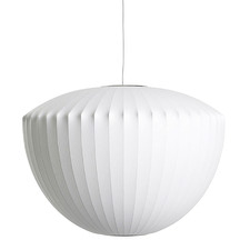 George Nelson Replica White Steel Apple Pendant Light