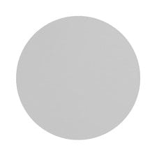 Eclipse White Backlit Flush Mount Wall Light