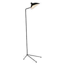 Black Serge Mouille Replica Floor Lamp