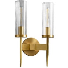 Jonathan Browning Replica Alouette Iron Wall Sconce