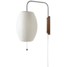 George Nelson Cigar Replica Steel Wall Sconce