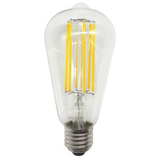 6W ST64 Filament LED E27 Bulb
