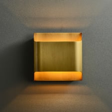 Bronze Leclerc Replica Glass Wall Light