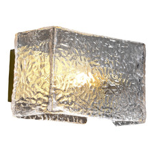 Eleanor Corrugated Glass Wall Sconce