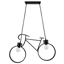 Brady Iron Bike 2 Light Metal Pendant