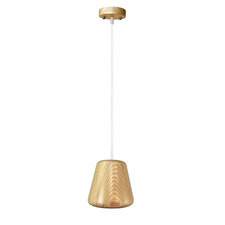 Fermetti Bulb A Replica Wooden Pendant Light