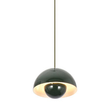 Lucinda Carbon Steel Pendant Light