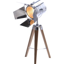 Jewell Natural Small Tripod Table Lamp