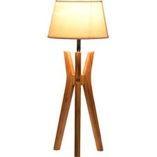 Brannon Bamboo Tripod Table Lamp