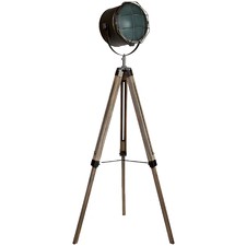 Steel Grey Franky Tripod Floor Lamp