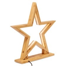Monica Star Bamboo LED Table Lamp