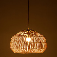 Rollo Bamboo Pendant Light
