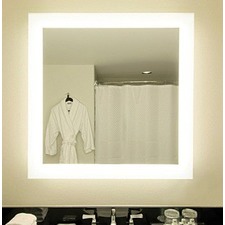S Range Square Backlit Mirror without Border