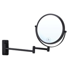 Ablaze Matte Black 1x & 5x Magnification Shaving Mirror