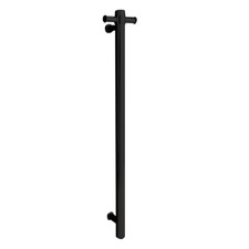Thermorail 900mm Vertical Heated Towel Rail with Hook