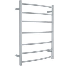 Thermorail Curved 600mm Chrome 7 Bar Towel Ladder