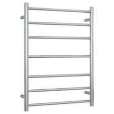 Thermorail 600 x 800mm Brushed Stainless Steel Towel Rail
