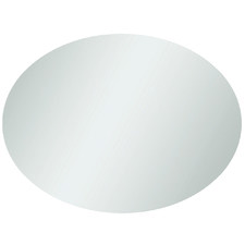 Cody Polished Oval Mirror with Hanger