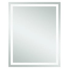 Sierra Rectangle Mirror with Demister & Hanger