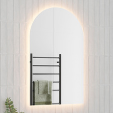 Ablaze Arched Backlit Mirror