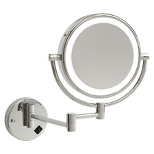 Ablaze 200mm 1 & 5x Magnification Shaving Mirror with Concealed Wiring