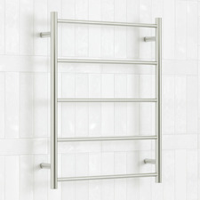 Non Heated 600mm Chrome 5 Bar Thermorail
