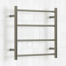 Thermorail 550 x 550mm Stainless Steel Heated Towel Rail