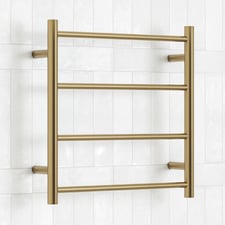 Thermorail 550 x 550mm 4 Bar Stainless Steel Heated Towel Rail