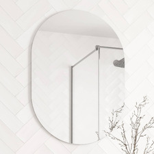 Ablaze Oval Wall Mirror