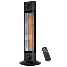 Cedar 1200W Black Outdoor Portable Heater