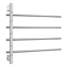 Thermorail 550 x 540mm 4 Bar Heated Swivel Towel Rail