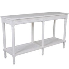 Santa Maria Sofa Table White
