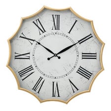 60cm Scalloped Wall Clock