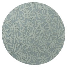 Green Cleavers Hand-Tufted Round Rug