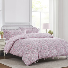 Pink Libby Quilt Cover Set