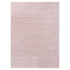Chalk Pink Coleby Petals Hand-Tufted Wool Rug