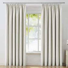 Turvey Blockout Pencil Pleat Curtains (Set of 2)