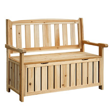 2 Seater Dion Outdoor Storage Bench