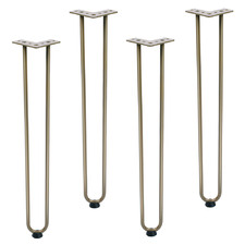 Francia 2 Rod Dining Table Legs (Set of 4)