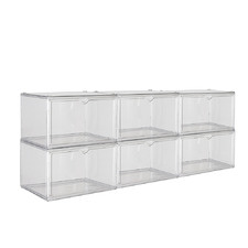 Hamish Stackable Shoe Boxes (Set of 6)