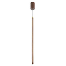 Pan Walnut Wood Pendant Light