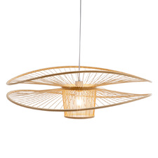 Ava Sofia 60cm Bamboo Pendant Light