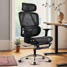 Inna Mesh Office Chair with Footrest