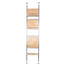 Manon Multifunctional Ladder Shelf with Pegboard Organiser