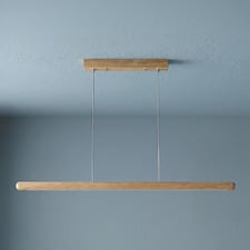 Galina Ash Wood LED Pendant Light